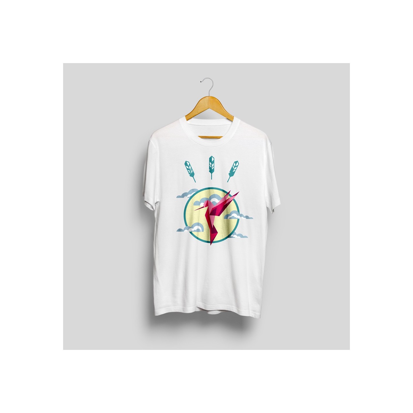Hummingbird printed t-shirt